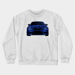 Blue BMW M2 Illustration Crewneck Sweatshirt